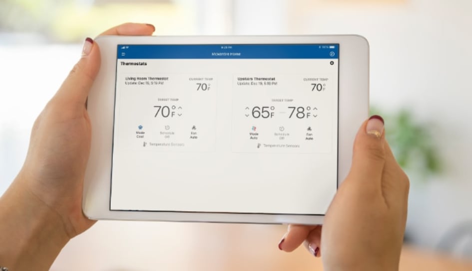 Thermostat control in Atlanta